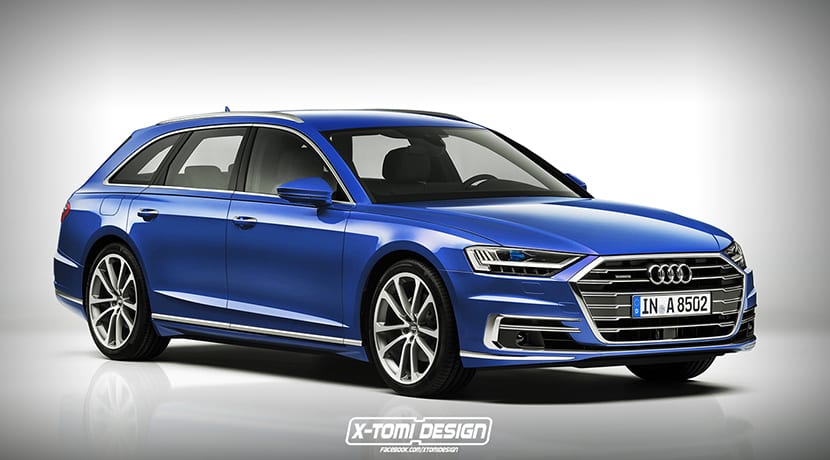 Render de X-Tomi Design de un Audi