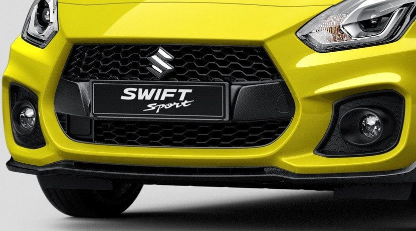 Entradas de aire del Suzuki Swift Sport 2017