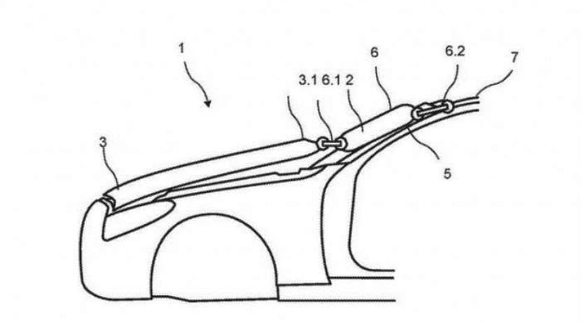 Airbag del montante A Mercedes-Benz 1