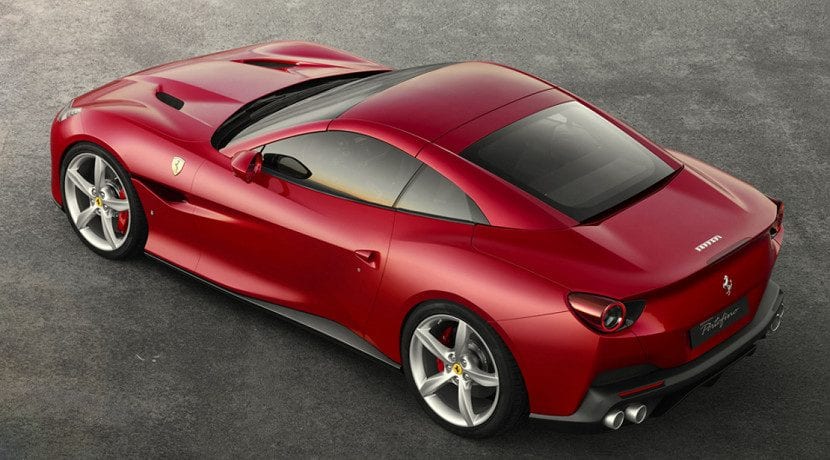 Techo del Ferrari Portofino