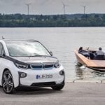 BMW i3 y lancha eléctrica Torqeedo Kaiser K-625