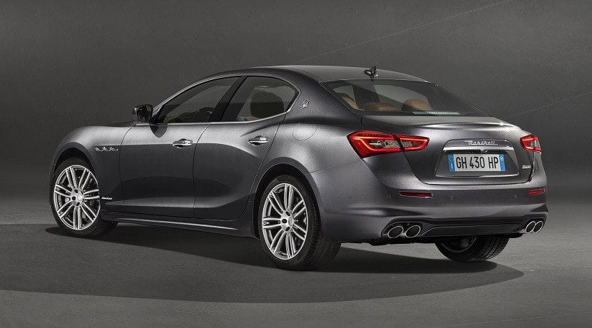 Trasera del Maserati Ghibli Granlusso