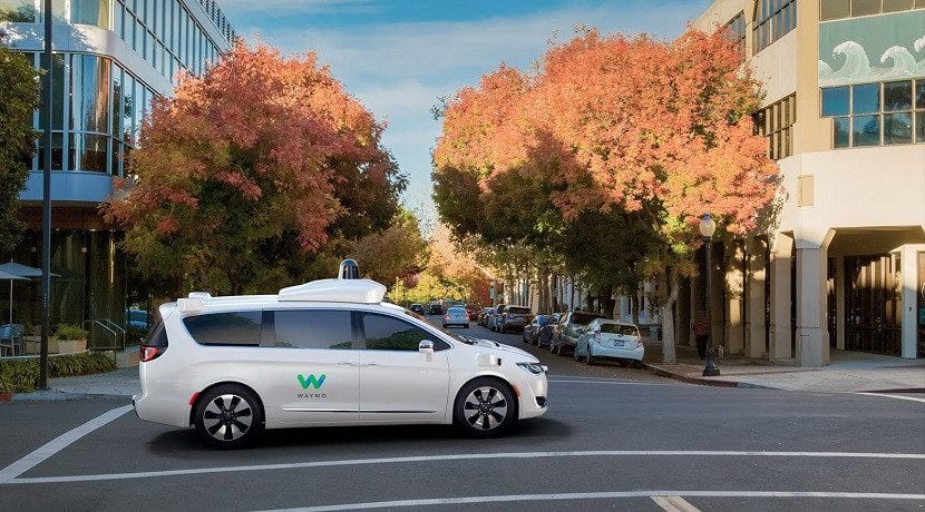 Patent de Waymo sistema que estova el cotxe