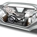 Ford mesa plegable coche eléctrico