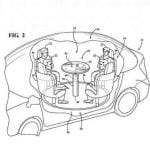 Ford mesa plegable coche eléctrico