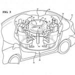 Ford mesa plegable coche eléctrico