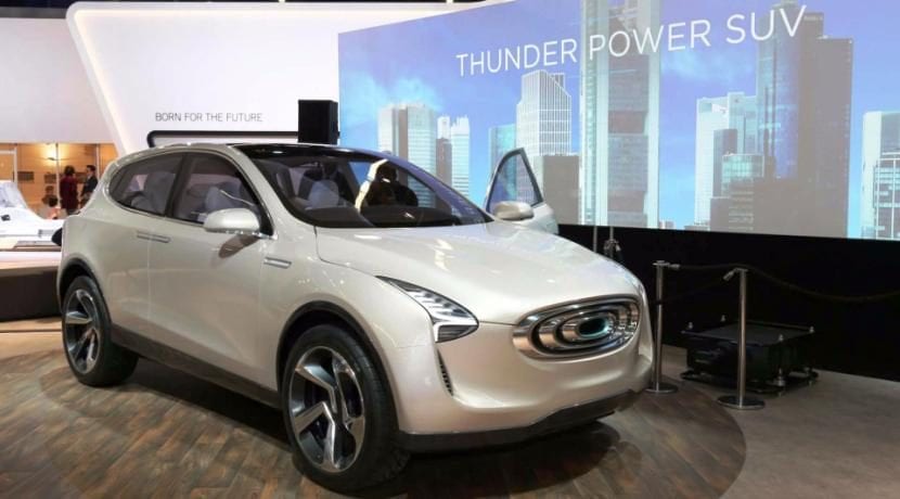 Thunder Power Future Vision SUV koncepció