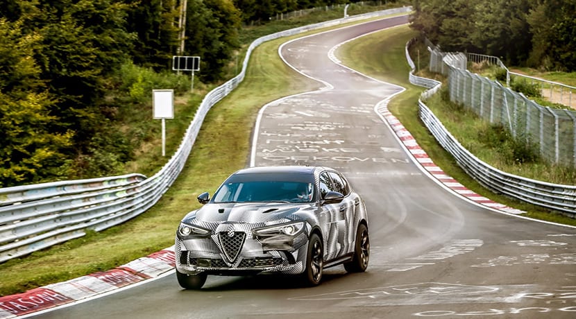 Alfa Romeo Stelvio Quadrifoglio en Nürburgring