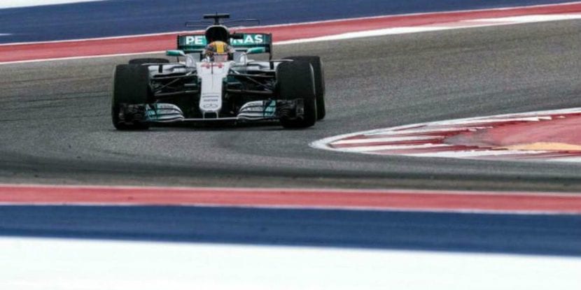 Hamilton en el GP de Estados Unidos