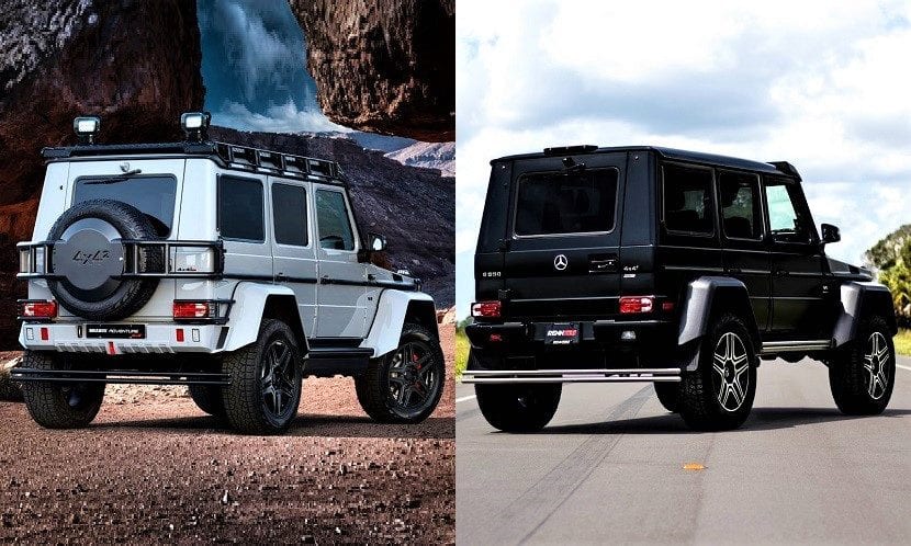 Trasera Mercedes G 550 - Brabus Vs. Renntech