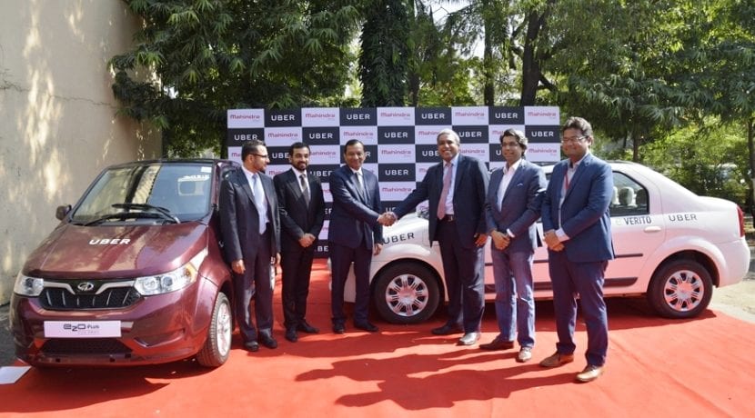 Mahindra coches eléctricos Uber