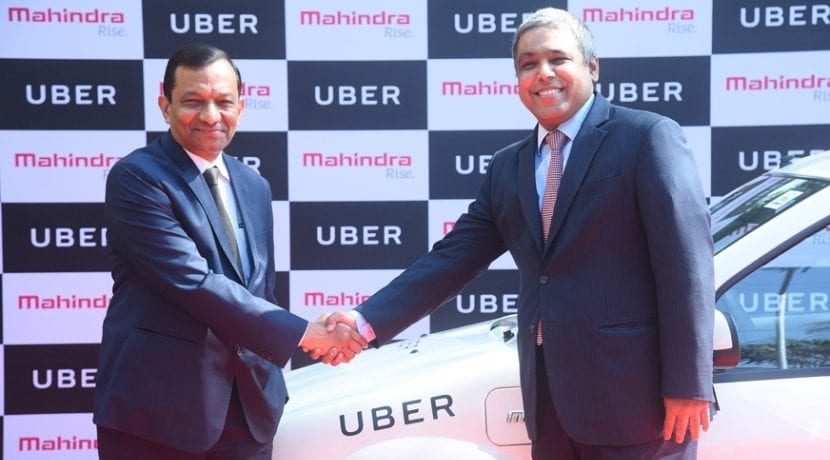 Mahindra coches eléctricos Uber