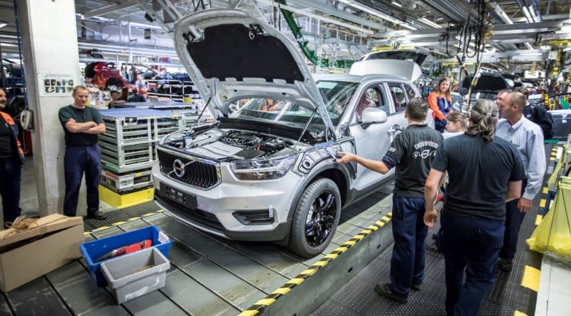 Volvo XC40 Producción