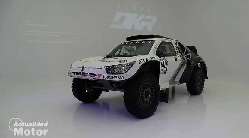 SsangYong Tivoli DKR para el Dakar 2018