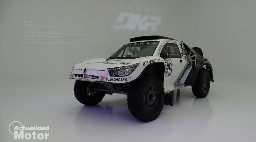 SsangYong Tivoli DKR pour le Dakar 2018