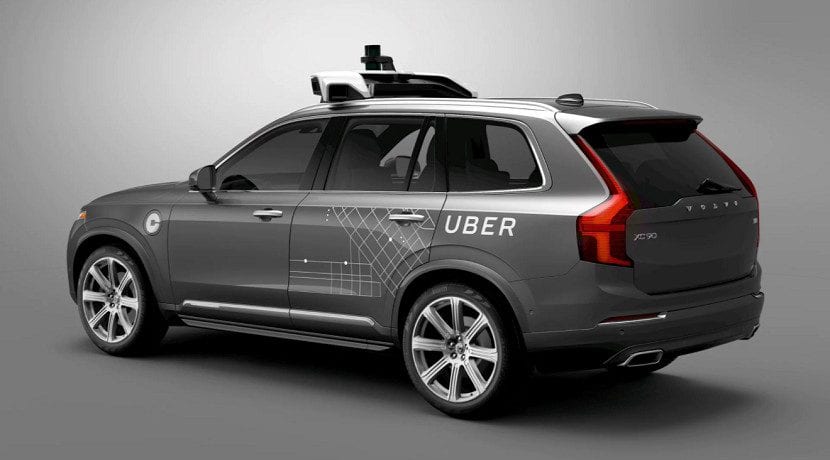 Mareos en el coche. Volvo de Uber