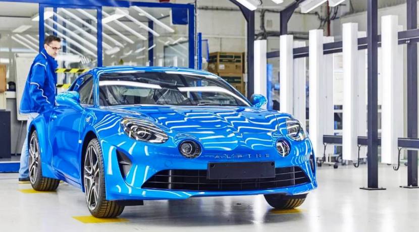 Alpine A110 Chasis