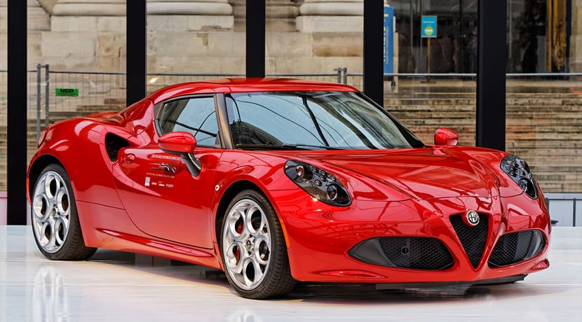 Gordo Navidad Alfa Romeo 4C