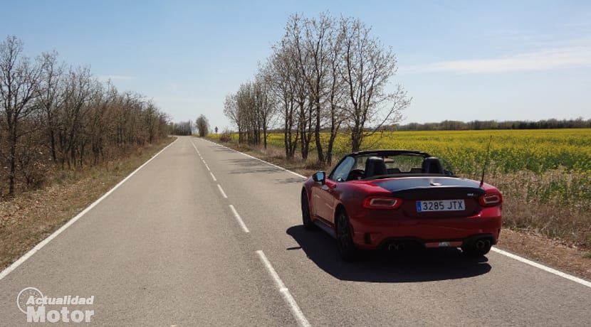 Trasera Abarth 124 Spider