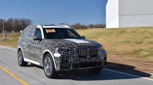 BMW X7 preproducción