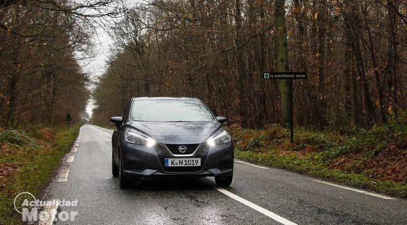 Probamos el Nissan Micra en París (frontal)