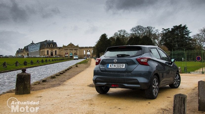 Probamos el Nissan Micra en París (trasera)