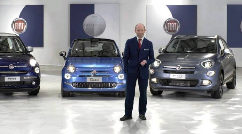 Діапазон дзеркал Fiat 500