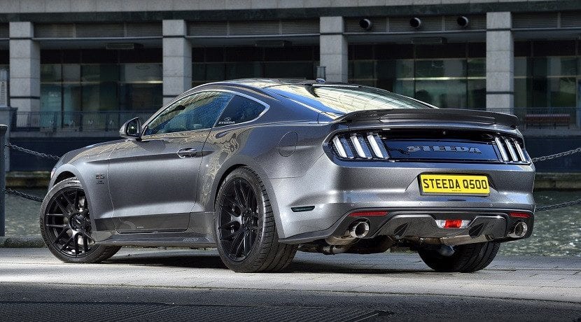 Trasera del Ford Mustang GT Steeda Q500