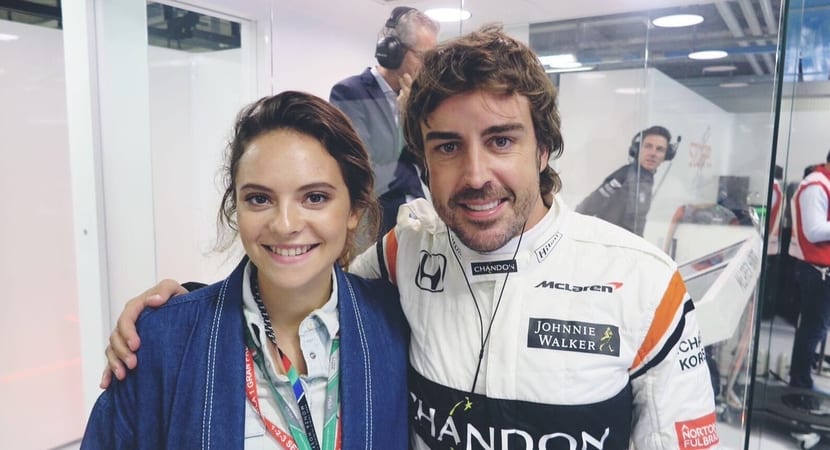 Francesca Michielin och Fernando Alonso