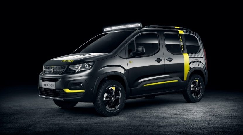 Konsepto ng Peugeot Rifter 4x4