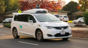 Waymo Chrysler Pacifica