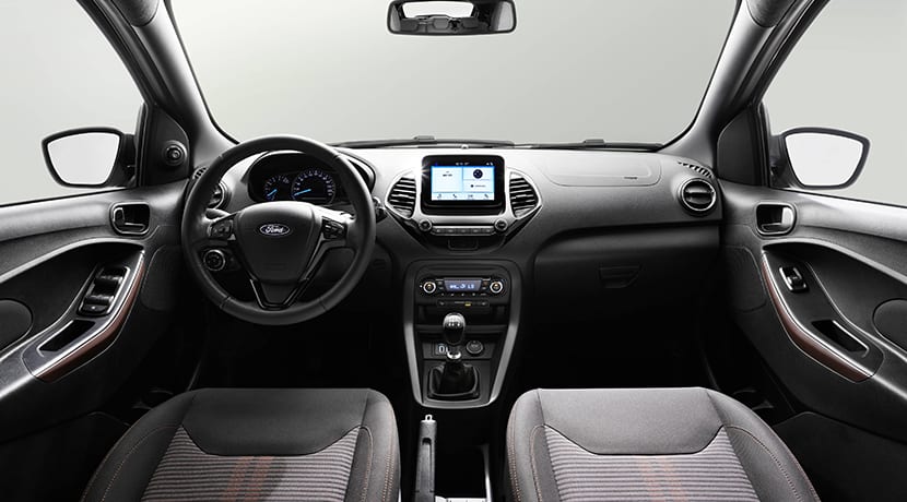 Interior del Ford Ka+