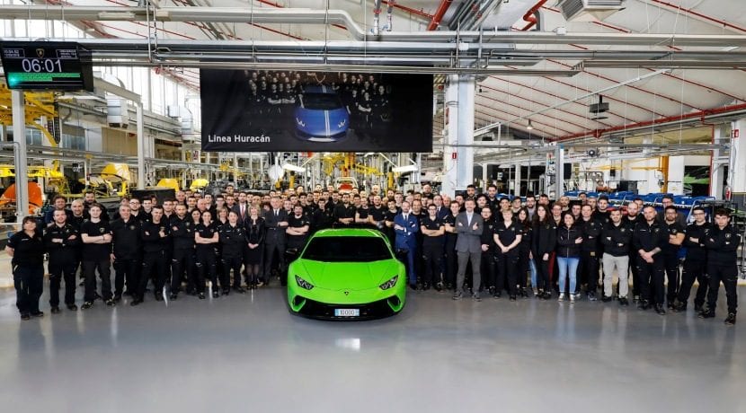 Lamborghini Huracan 10.000 unitats