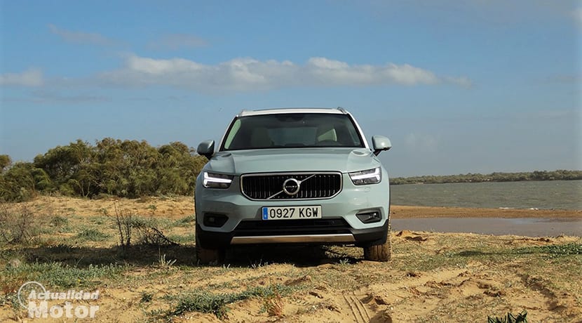 Prueba Volvo XC40 frontal