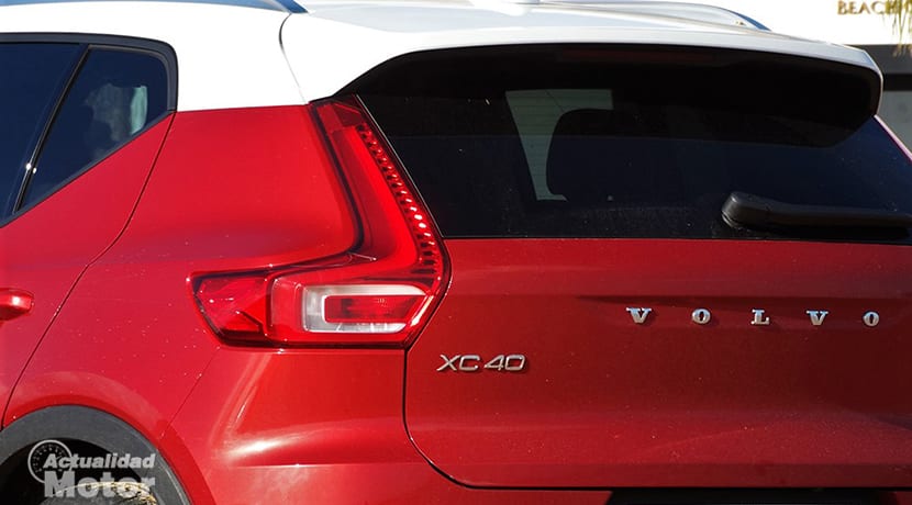 Prueba Volvo XC40 detalle exterior