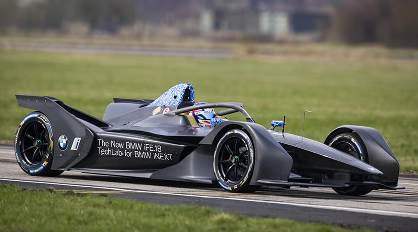 BMW iFE.18 monoplaza para la Formula E