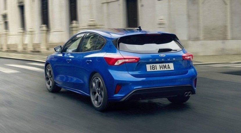 Trasera del Ford Focus 2018