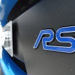 Prueba Ford Focus RS detalle siglas