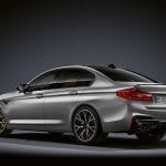 BMW M5 Competition perfil trasero