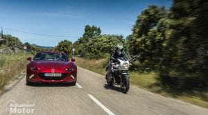 Comparativa de Mazda MX-5 y BMW R nineT Racer