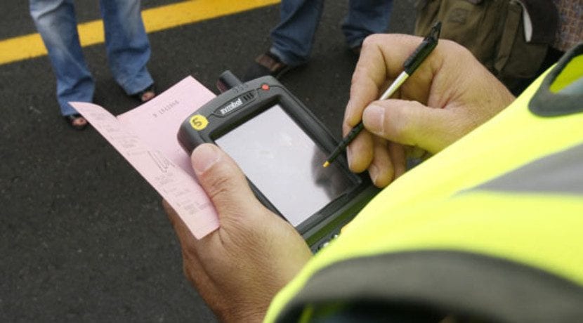 Multa por no llevar el cinturón de seguridad