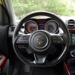 Prueba Suzuki Swift Sport detalle interior