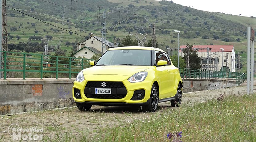 Prueba Suzuki Swift Sport perfil