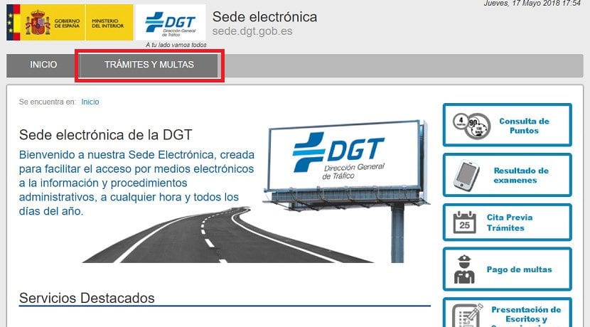 Cómo consultar las multas de tráfico por matrícula