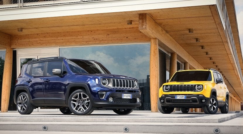 Jeep Renegade 2019 acabado Limited y Trailhawk