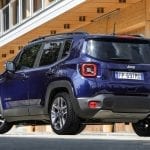 Trasera del Jeep Renegade 2019