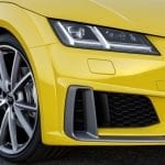 Entradas de aire rediseñadas del restyling del Audi TT Roadster 2019