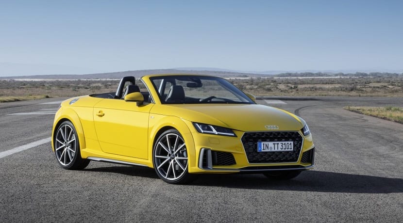 Atnaujintas Audi TT Roadster 2019