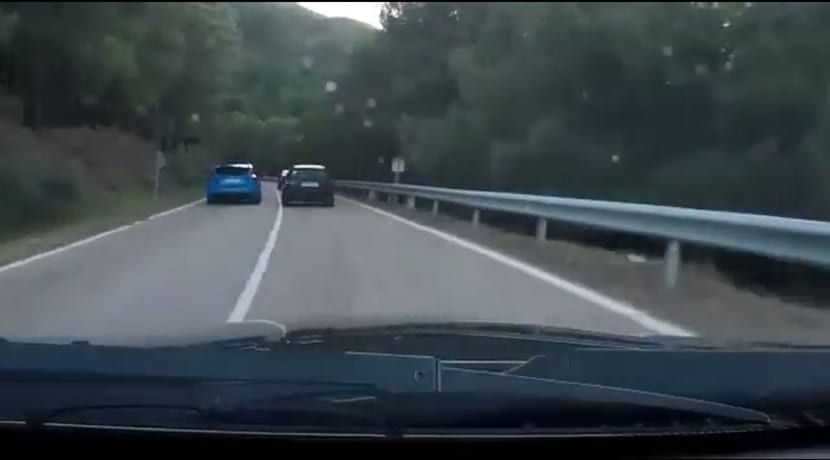 Carreras ilegales Ford Focus RS supuestamente Enrique Hernando