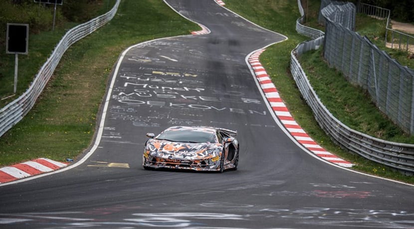 El Lamborghini Aventador SVJ es el coche de serie más rápido en Nürburgring